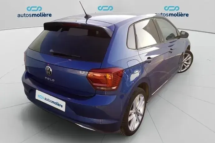 Usado VW Polo R-line 95 CV (69 kW) 2021 Azul Utilitario