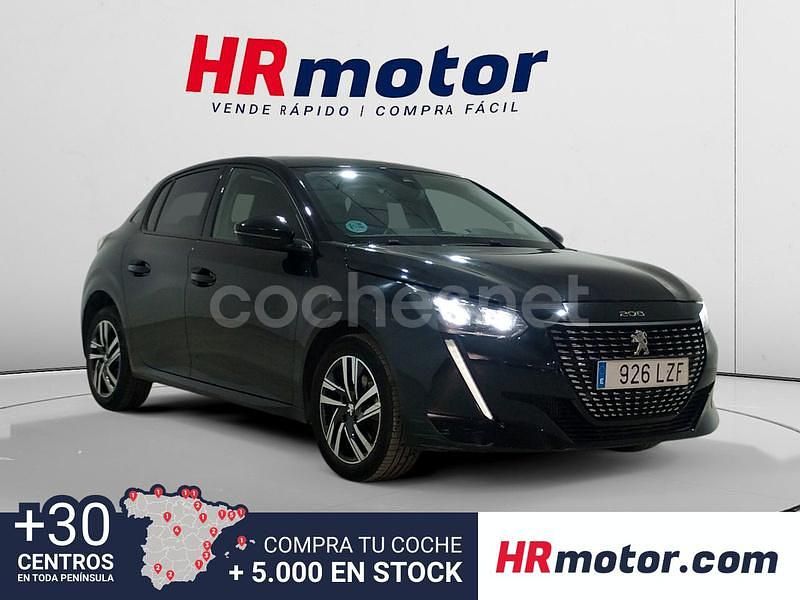 Negro Usado 2022 Peugeot 208 Allure Utilitario | 11.790 € (Precio justo) - Imagen 1/4