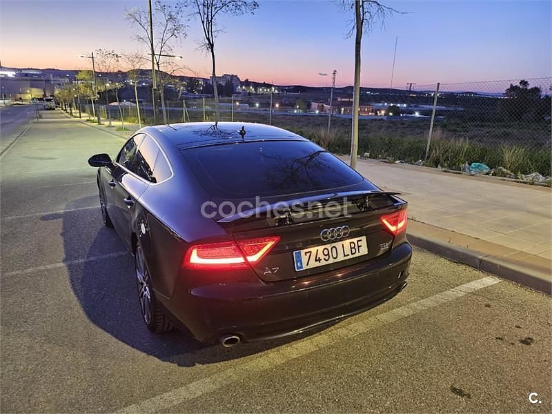 Usado Audi A7 Sportback 245 CV (180 kW) 2011 Negro Utilitario