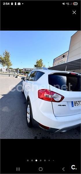 Usado Ford Kuga Trend 136 CV (100 kW) 2009 Blanco SUV