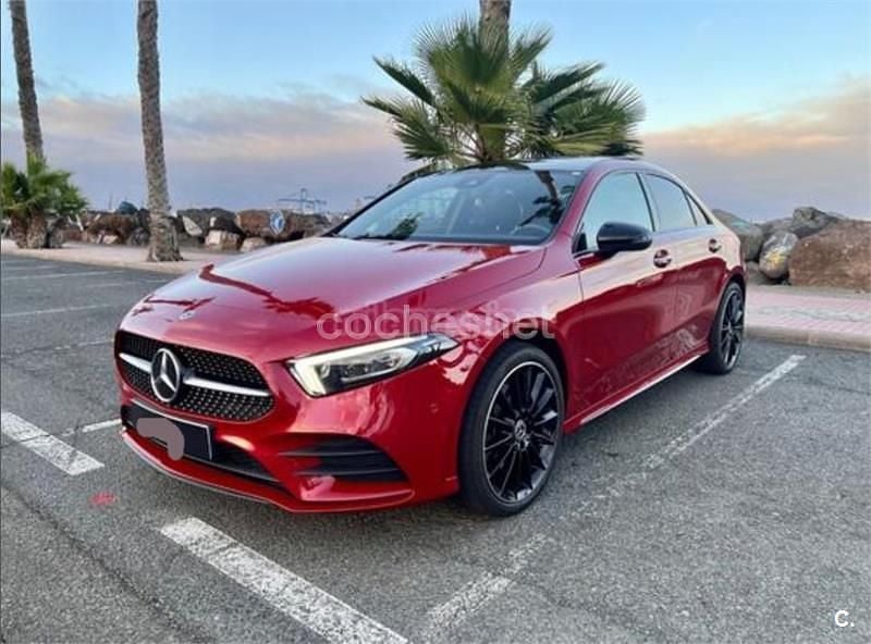 Granate Usado 2022 Mercedes A250 Berlina | 31.500 € (Precio justo) - Imagen 1/4