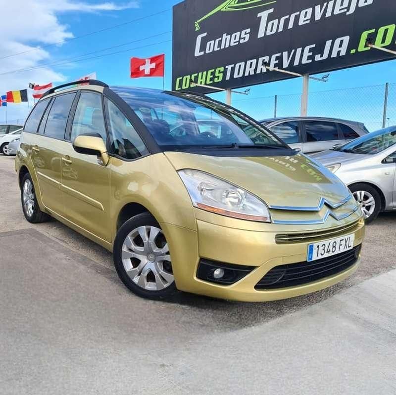 Amarillo Usado 2007 Citroën Grand C4 Picasso Exclusive Monovolumen | 6900 € (Caro) - Imagen 1/4