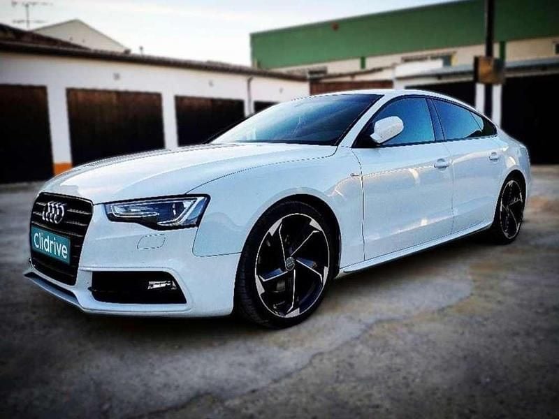 Usado Audi A5 Sportback Premium 143 CV (105 kW) 2014 Blanco Utilitario