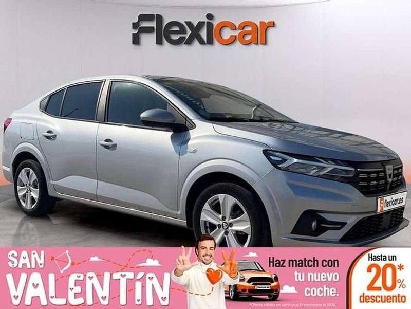 Gris Usado 2022 Dacia Logan Comfort Berlina | 10.090 € (Buen precio) - Imagen 1/4