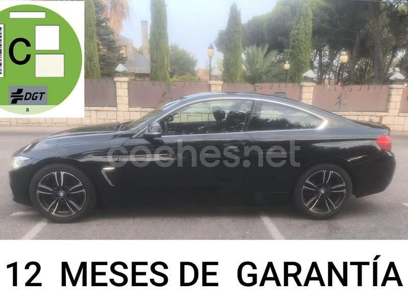 Negro Usado 2015 BMW 420 Coupe | 17.995 € (Super precio) - Imagen 1/4