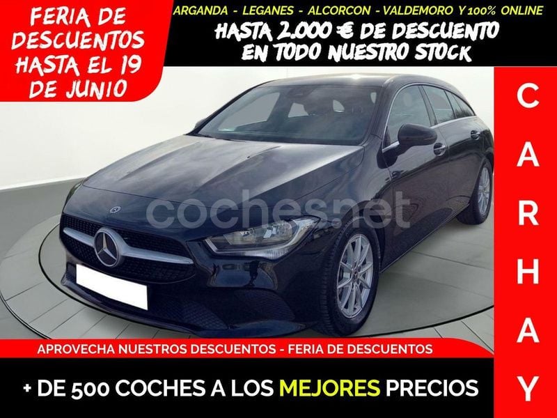 Negro Usado 2020 Mercedes CLA200 Shooting Brake Familiar | 20.890 € (Precio justo) - Imagen 1/4