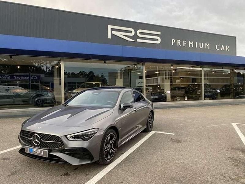 Usado Mercedes C220 AMG line 218 CV (160 kW) 2023 Gris Coupe