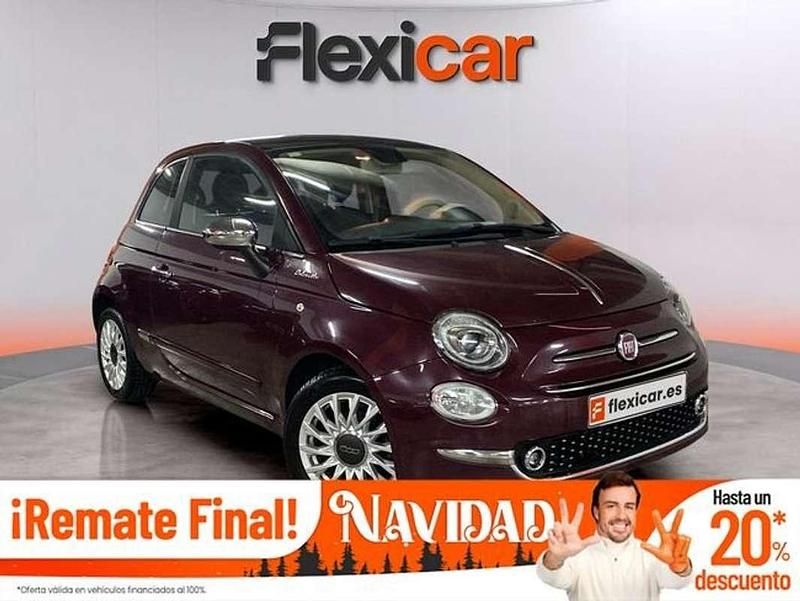 Burdeos Usado 2021 Fiat 500 Dolcevita Berlina | 8490 € (Precio justo) - Imagen 1/4