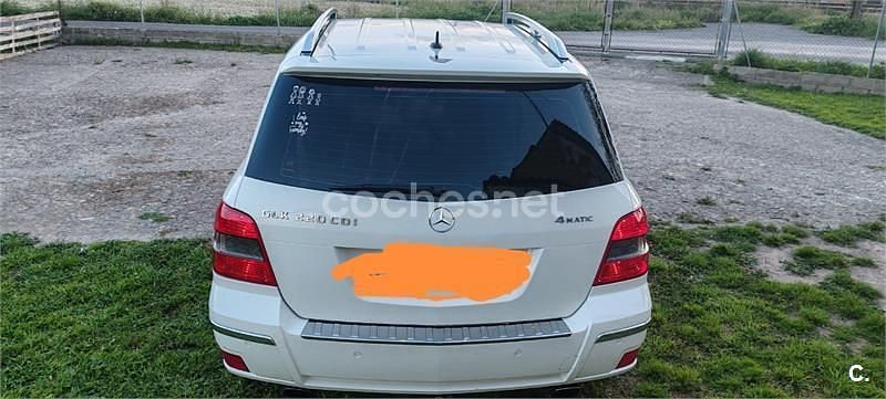 Usado Mercedes GLK220 170 CV (125 kW) 2009 Blanco SUV