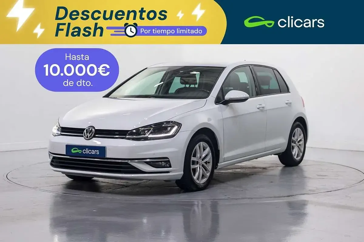 Usado VW Golf VII Advance 116 HP (85 kW) 2019 Branco Citadino
