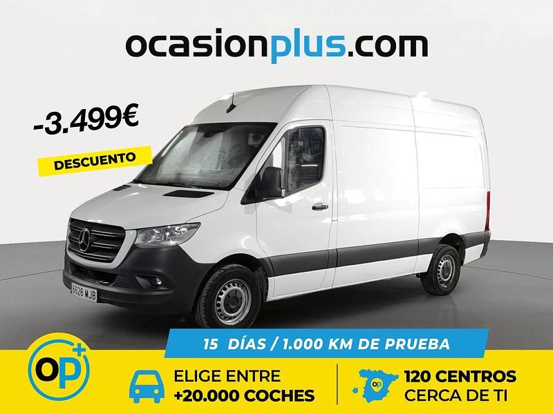 Blanco Usado 2023 Mercedes Sprinter Van | 38.490 € (Caro) - Imagen 1/4