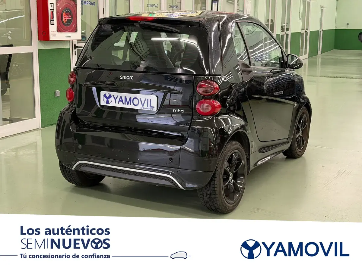 Usado Smart ForTwo Coupé Passion 71 CV (52 kW) 2013 Negro Coupe