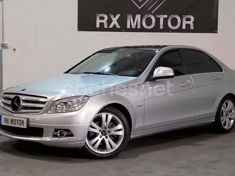 Gris / plata Usado 2008 Mercedes C220 Avantgarde Berlina | 10.990 € (Precio justo) - Imagen 1/4