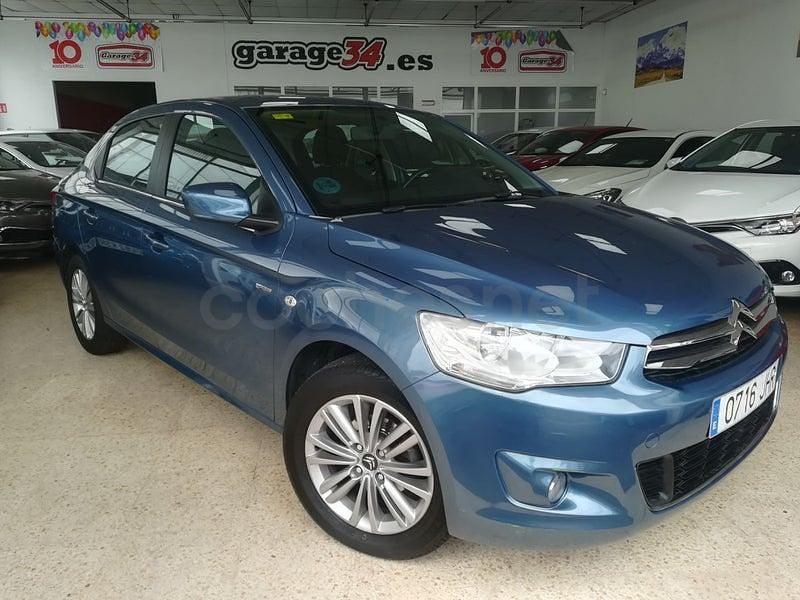 Usado Citroën C-Elysee I Exclusive 100 CV (73 kW) 2015 Azul Berlina