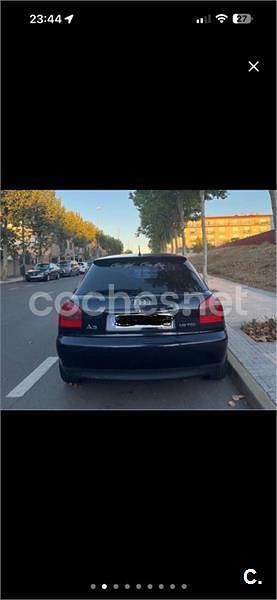 Usado Audi A3 Ambiente 110 CV (80 kW) 2000 Azul Berlina