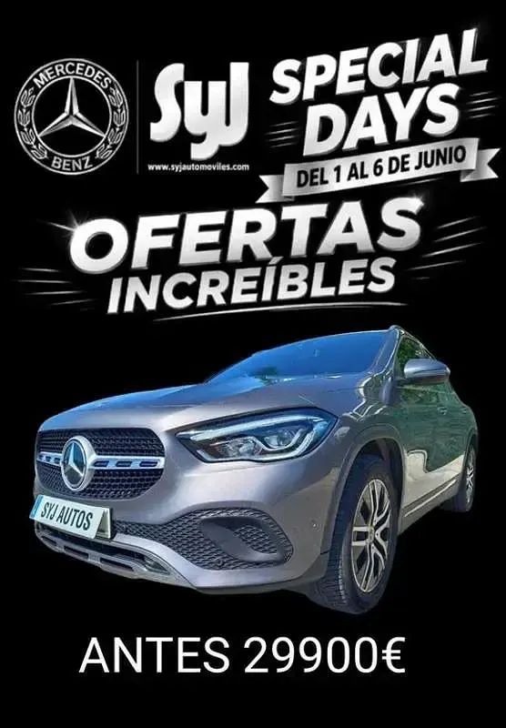 Usado Mercedes GLA200 163 CV (119 kW) 2022 Gris SUV