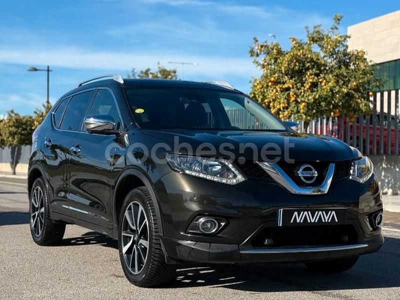 Marrón Usado 2016 Nissan X-Trail Tekna SUV | 15.250 € (Precio justo) - Imagen 1/4