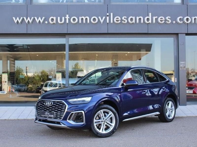 Usado Audi Q5 Sportback S-Line 204 CV (150 kW) 2022 Azul SUV