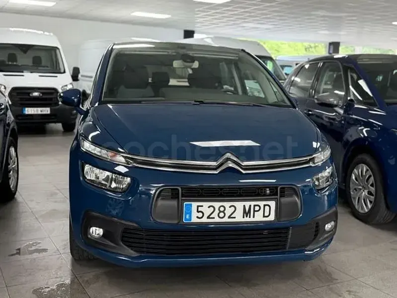 Usado Citroën C4 Picasso Feel 120 CV (88 kW) 2018 Azul Monovolumen