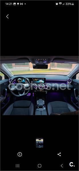 Usado Mercedes A200 163 CV (119 kW) 2023 Gris / plata Berlina