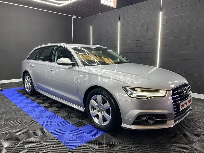 Usado Audi A6 S-Line 272 CV (200 kW) 2014 Gris / plata Familiar