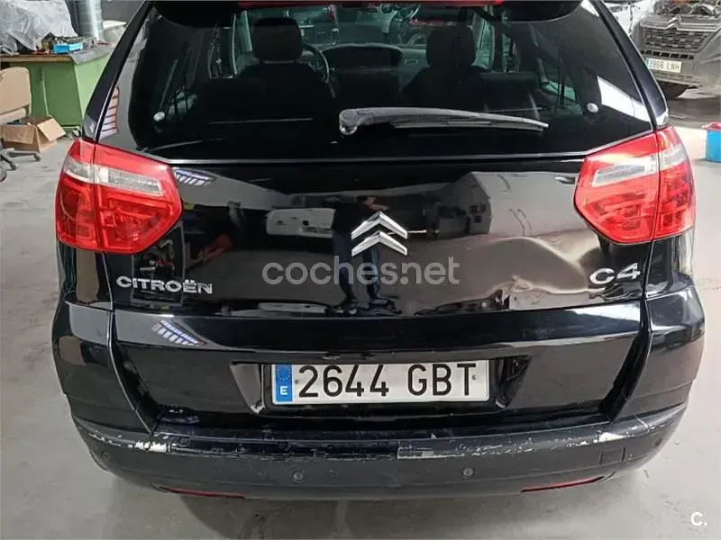 Usado Citroën C4 Picasso Exclusive 110 CV (80 kW) 2008 Negro Monovolumen