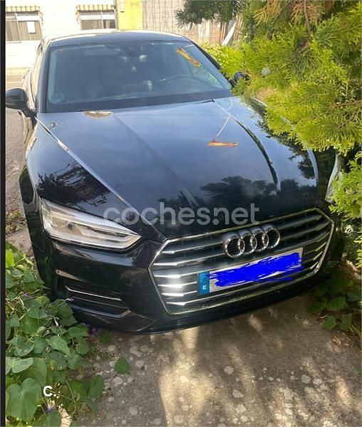 Usado Audi A5 Sportback 218 CV (160 kW) 2017 Negro Utilitario