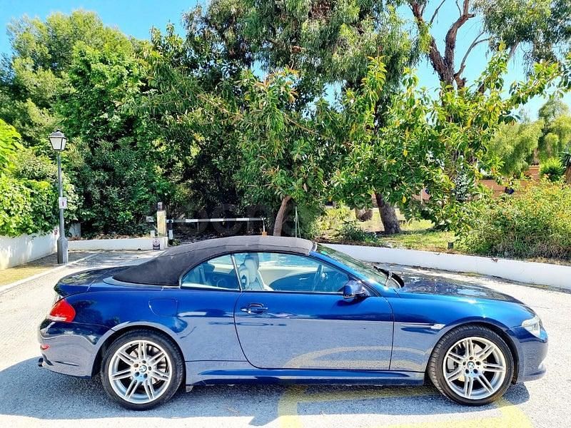 Usado BMW 635 Cabriolet Comfort Edition 286 CV (210 kW) 2010 Azul Descapotable