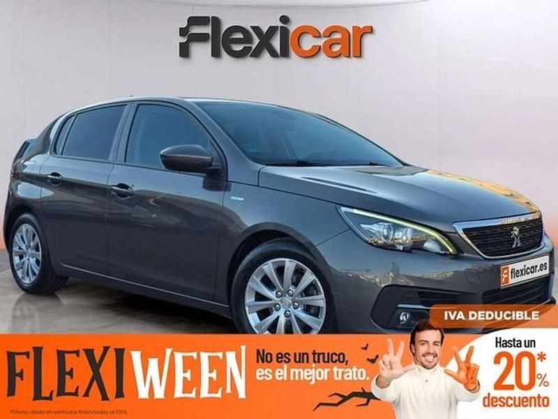 Marrón Usado 2020 Peugeot 308 Allure Familiar | 10.390 € (Precio justo) - Imagen 1/4