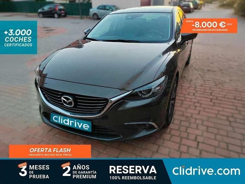 Usado Mazda 6 Luxury 150 CV (110 kW) 2016 Gris Berlina