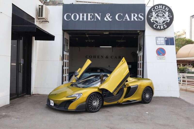 Amarillo Usado 2016 McLaren 675LT Descapotable | 269.900 € - Imagen 1/4