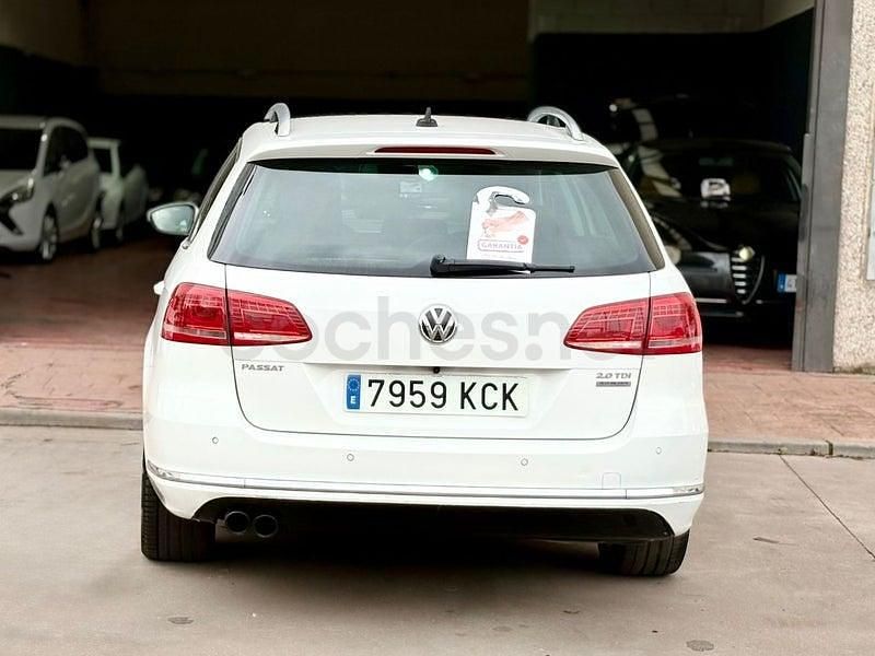 Usado VW Passat Exclusive 140 CV (102 kW) 2014 Blanco Familiar