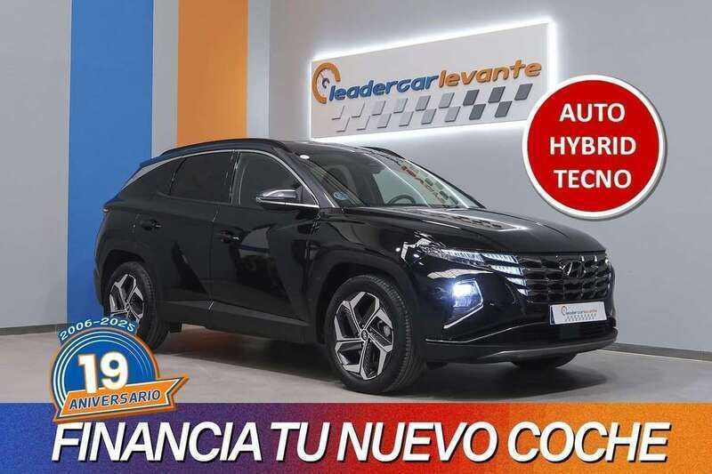 Negro Usado 2021 Hyundai Tucson SUV | 23.900 € (Precio justo) - Imagen 1/4
