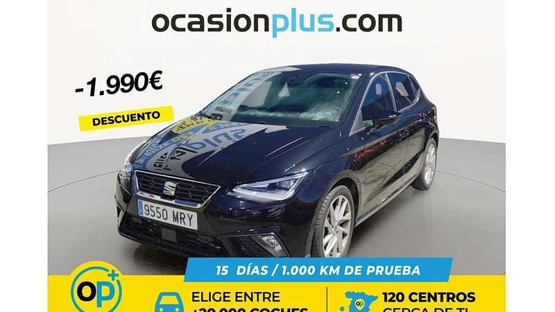 Usado Seat Ibiza FR 150 CV (110 kW) 2024 Negro Utilitario