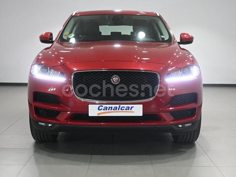 Usado Jaguar F-Pace Prestige 250 HP (183 kW) 2018 Vermelho SUV