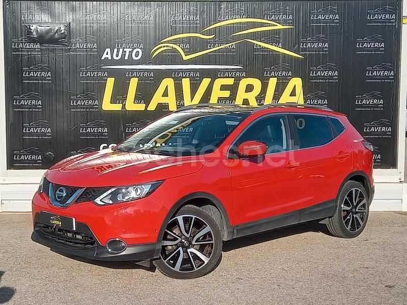 Rojo Usado 2015 Nissan Qashqai Tekna SUV | 12.950 € (Precio justo) - Imagen 1/4