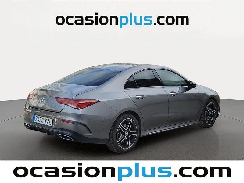 Usado Mercedes CLA220 AMG 190 CV (139 kW) 2019 Gris plata Berlina