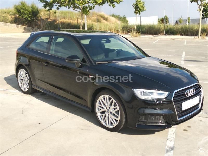 Usado Audi A3 Sport 150 CV (110 kW) 2017 Negro Berlina