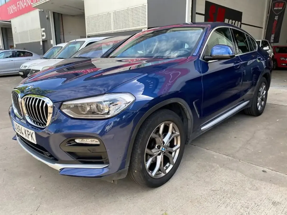 Usado BMW X4 xLine 190 CV (139 kW) 2018 Azul SUV