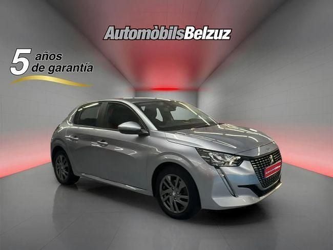 Usado Peugeot 208 Active 102 CV (75 kW) 2021 Plateado Utilitario