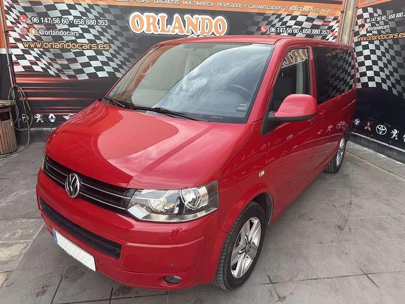 Usado VW T5 Comfortline 179 CV (131 kW) 2011 Rojo Van
