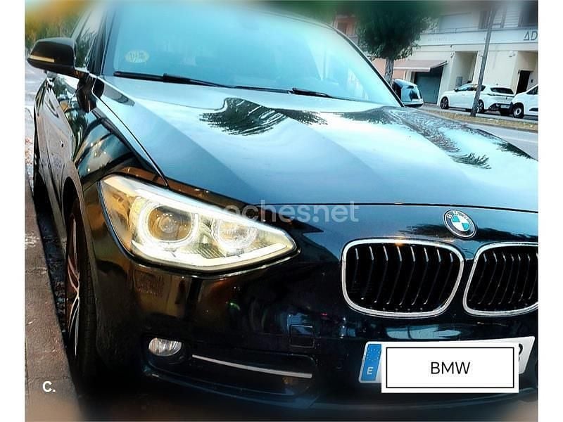 Usado BMW 116 Sport Line 116 CV (85 kW) 2012 Negro Utilitario