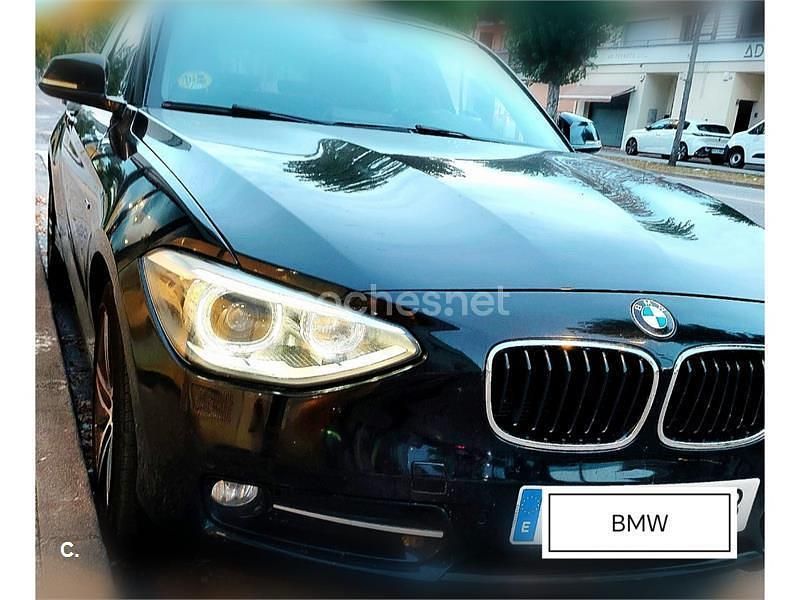 Negro Usado 2012 BMW 116 Sport Line Utilitario | 7500 € (Super precio) - Imagen 1/4