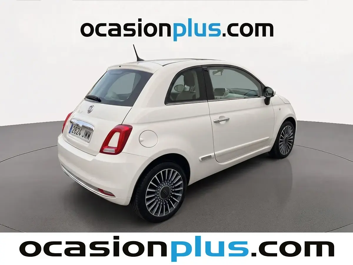 Usado Fiat 500 Lounge 69 CV (50 kW) 2017 Blanco Utilitario