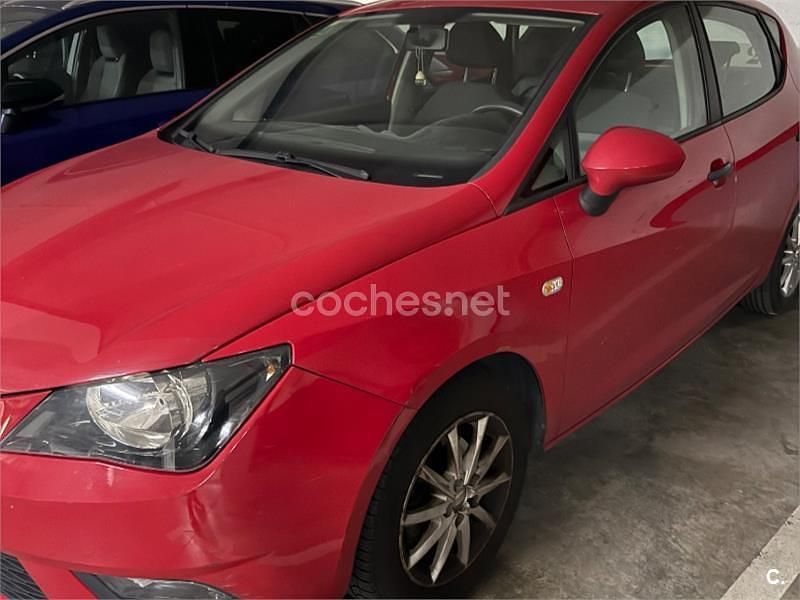 Brugt Seat Ibiza Reference 70 HK (51 kW) 2013 Rød Sedan