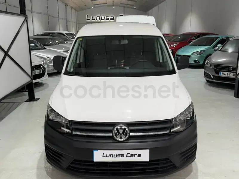 Usado VW Caddy Pro 75 CV (55 kW) 2015 Blanco Monovolumen