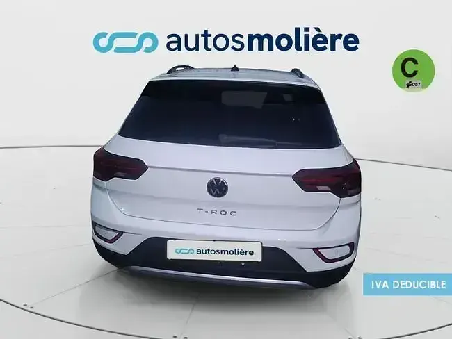 Usado VW T-Roc Life 150 CV (110 kW) 2023 Blanco SUV