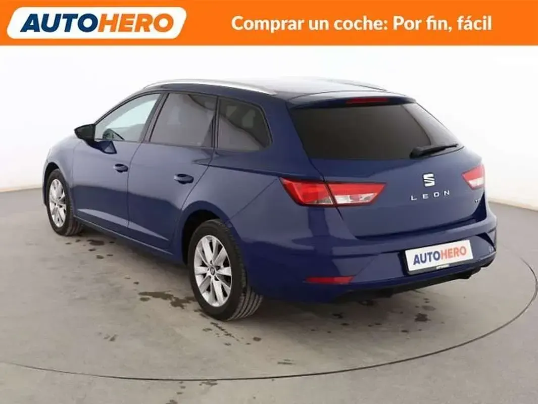 Käytetty Seat Leon Style 116 HP (85 kW) 2017 Sininen Farmari