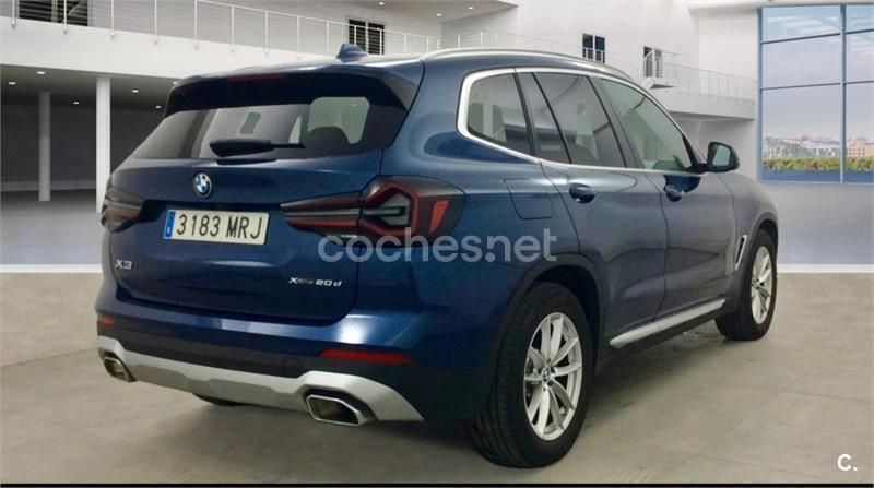Azul Usado 2024 BMW X3 xLine SUV | 48.000 € (Precio justo) - Imagen 1/4