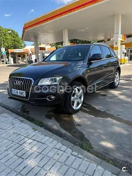 Usado Audi Q5 S-Line 150 CV (110 kW) 2015 Negro SUV